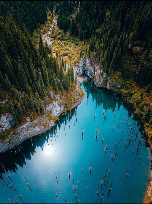 Lake Kaindy Lake Kaindy