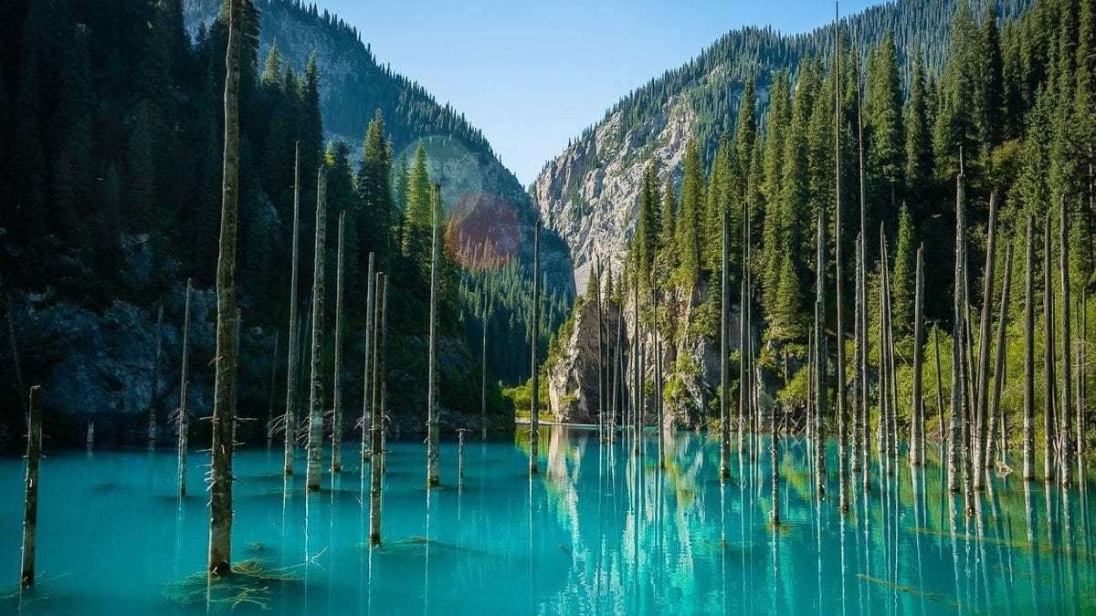 Kazakhstan. Clean energy of nature